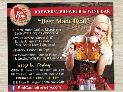 Red Castle Brewery ad