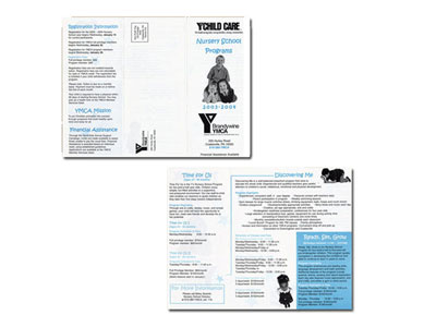 YMCA Childcare Trifold